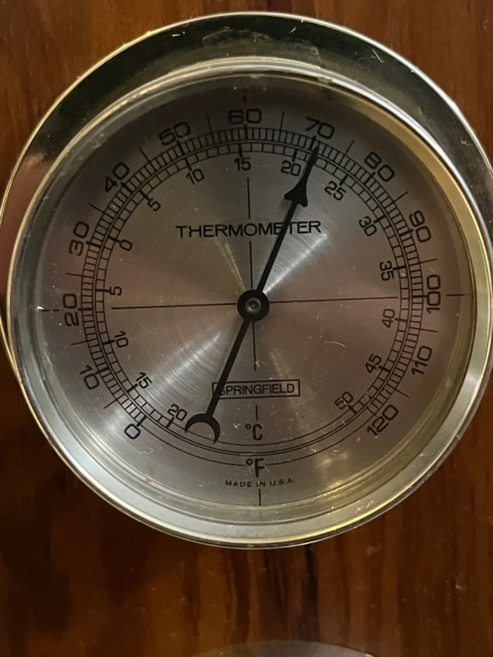 Thermometer Barometer Humidity Weather Station, Great Condition: